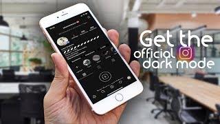 How to Turn ON Dark Mode on Instagram - iOS 13