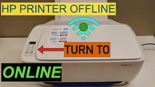 HP Printer Offline How To Turn It Online ?