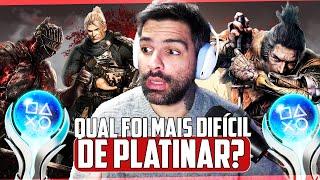 RANKEANDO A PLATINA MAIS DIFICIL DOS SOULS LIKES..