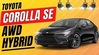 REVIEW TOYOTA COROLLA HYBRID AWD SE SPORT