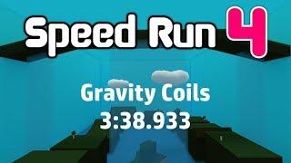 ROBLOX Speed Run 4 - 32 Levels With Gravity Coils in 338.933