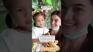 Dahlia And Ann Curtis  bonding moments in Singapore#AnnCurtis#shortsviral