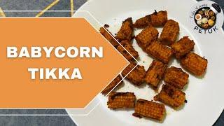 Babycorn Tikka  Easy to make veg starter at home  Restaurant style vegetarian starter #babycorn