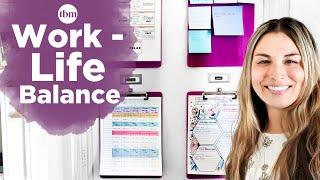 Work-Life Balance  Working Mom + Schedule + Routine Tips