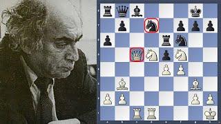 Queen Sacrifice  Mikhail Tal vs Neibult  Morra Morra Morra