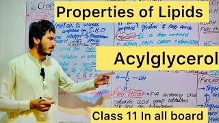lipids Structure Property and Types in Part 1