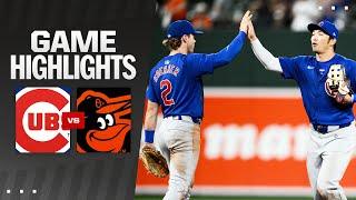Cubs vs. Orioles Game Highlights 71124  MLB Highlights