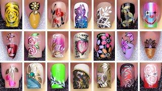 Trendy Nails Art Tutorial  How to Nails Art at Home  Olad Beauty