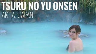 THE MOST BEAUTIFUL ONSEN IN JAPAN  Tsuru no Yu