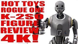 HOT TOYS STAR WARS ROGUE ONE K 2SO 16 SCALE FIGURE REVIEW 4K