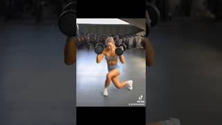 CURSTY LUNGE #tiktok #tiktokph #fitnessfeats #dumbbellworkout #legworkout #legexercise #legday