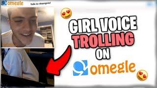 GIRL VOICE TROLLING ON OMEGLE  again