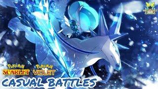 CALYREX-ICE RIDER IS CHILLING Reg. G  VGC 2024  Pokemon Scarlet and Violet Casual Battles