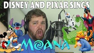 Disney and Pixar Sings Moana Medley