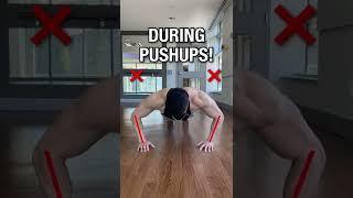 Push-Up Mistake SAVE YOUR SHOULDERS