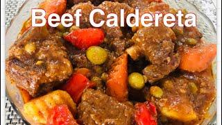 KAPAMPANGAN KALDERETANG BAKA  BEEF CALDERETA