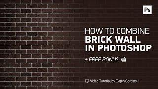 How to Create Brick Wall + FREE Psd - Photoshop Tutorial
