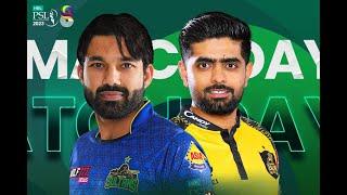 PSL 8 MATCH 5 PESHAWAR ZALMI VS MULTAN SULTAN CRCIKET 22 gameplay