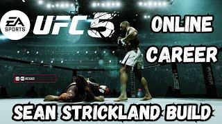 This Sean Strickland Build Is A Knockout Machine In UFC 5 Online Career Mode