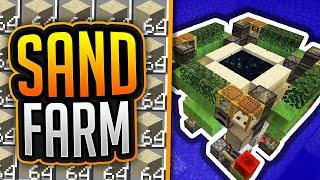 SAND FARM 74.000 Itemsh Tutorial  Minecraft 1.21