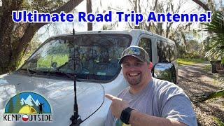 Best Mobile Antenna for Ham GMRS and MURS Radios  Comet CA2x4SR Antenna Review