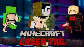 I fought Minecraft YouTubers in LASER TAG...