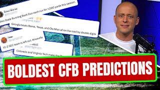 Josh Pate On BOLDEST College Football 2024 Predictions Late Kick Cut