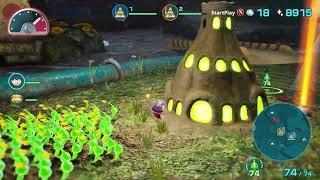 Pikmin 4 Blossoming Arcadia Misshapen Pond Gameplay Switch