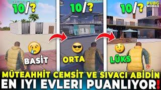 MÜTEAHHİT CEMŞİT VE SIVACI ABİDİN EN İYİ EVLERİ PUANLIYOR  PUBG MOBILE @PUBGMOBILETurkiye