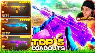 TOP 5 NEW META LOADOUTS in Rebirth Island Warzone Update Best Class Setups