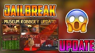 JAILBREAK BRAND *NEW* MUSEUM HEIST UPDATE - new car - new prices - new robbing styles