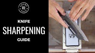 How To Sharpen a Kitchen Knife - Beginners Guide to Knife Sharpening