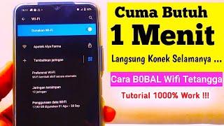 CARA TERSAMBUNG WIFI DIMANAPUN & KAPANPUN