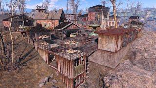 Fallout 4 - COASTAL COTTAGE 2.0 - Settlement build tour - NO MODS