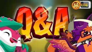 KijjiKon and @RockinPepperbean Live  Animal Jam Play Wild Q&A