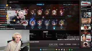 xQc reacts Old xQc C22 Overwatch Mic Moment