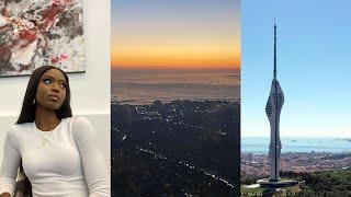 PLACES TO VISIT   TALLEST BUILDING IN ISTANBUL   CAMLICA TOWER SUNSET VIEW + REVIEWS #1