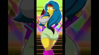 Sexy 80s Marge Simpson