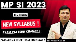 Mp SI Syllabus 2023  Mp SI Vacancy 2023  mpsi new syllabus 2023  mp si syllabus winners institute