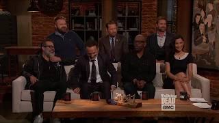 Talking Dead S07E16 people taking shots at Andrew Lincoln Rick