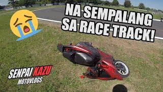 NA SEMPLANG AKO SA RACE TRACK FIRST EVER RACE TRACK Ft. BreezyRide & ZeroOneMotoSquad