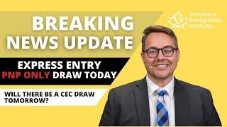Canadian Immigration 2021 - Breaking News Update - Express Entry PNP Draw