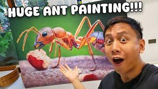 I Received A Massive Painting of an Ant  Vlog #1742