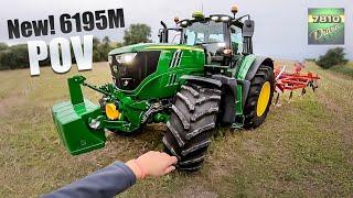 Let’s Drive NEW 6195M - POV Tillage Work