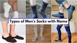 09 Different Types of Socks With Names - Names for Socks - Types of Socks for Men