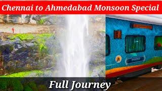 Chennai To Ahmedabad  FULL JOURNEY  22919 Humsafar Express  MAS - ADI #indian #railway #upgrade