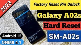 Samsung Galaxy A02s Hard Reset  How to Hard Reset Samsung Galaxy A02s  Unlock