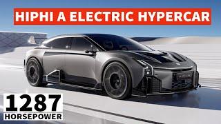 HiPhi A electric hypercar  Shanghai electric carmaker