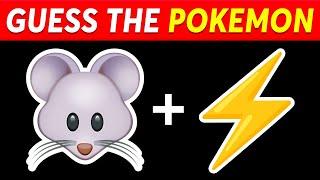 Guess the Pokemon by Emoji  Pokemon Quiz Gen1