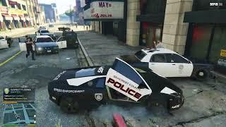 GTA V  Day 118 in LSPD  Playing GTA 5 As A Police Officer Part 2